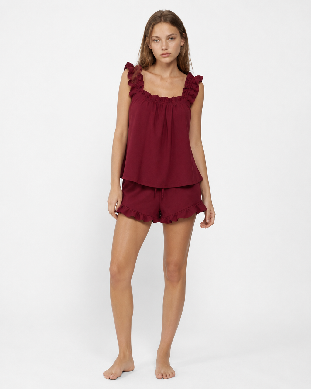 Valetti Giaro | Elara Ruffle Set