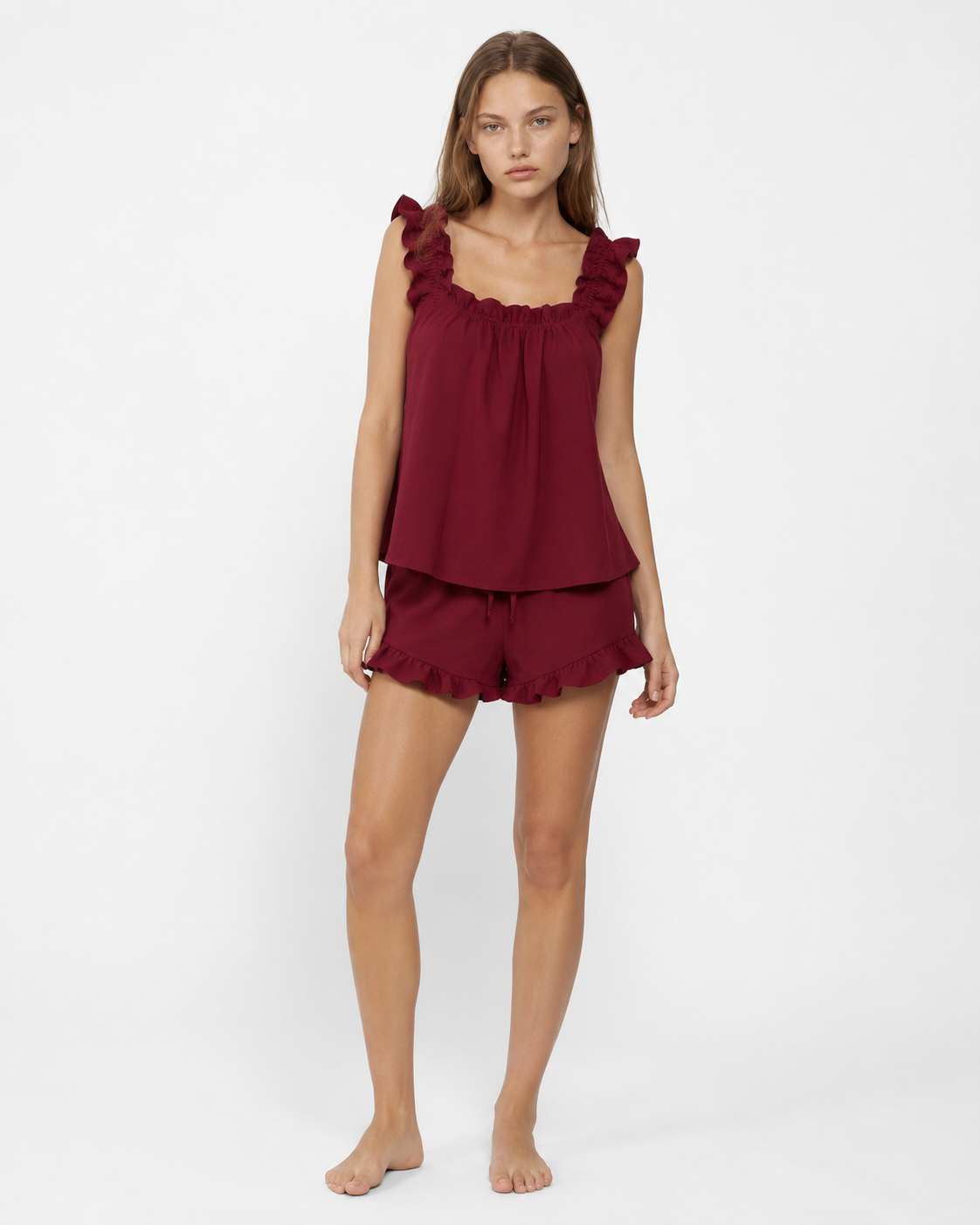 Valetti Giaro | Elara Ruffle Set