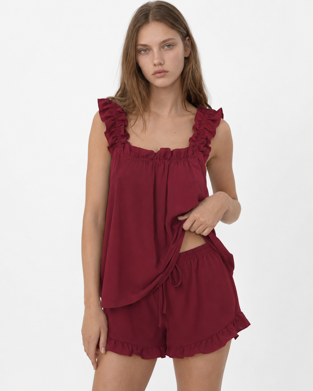 Valetti Giaro | Elara Ruffle Set