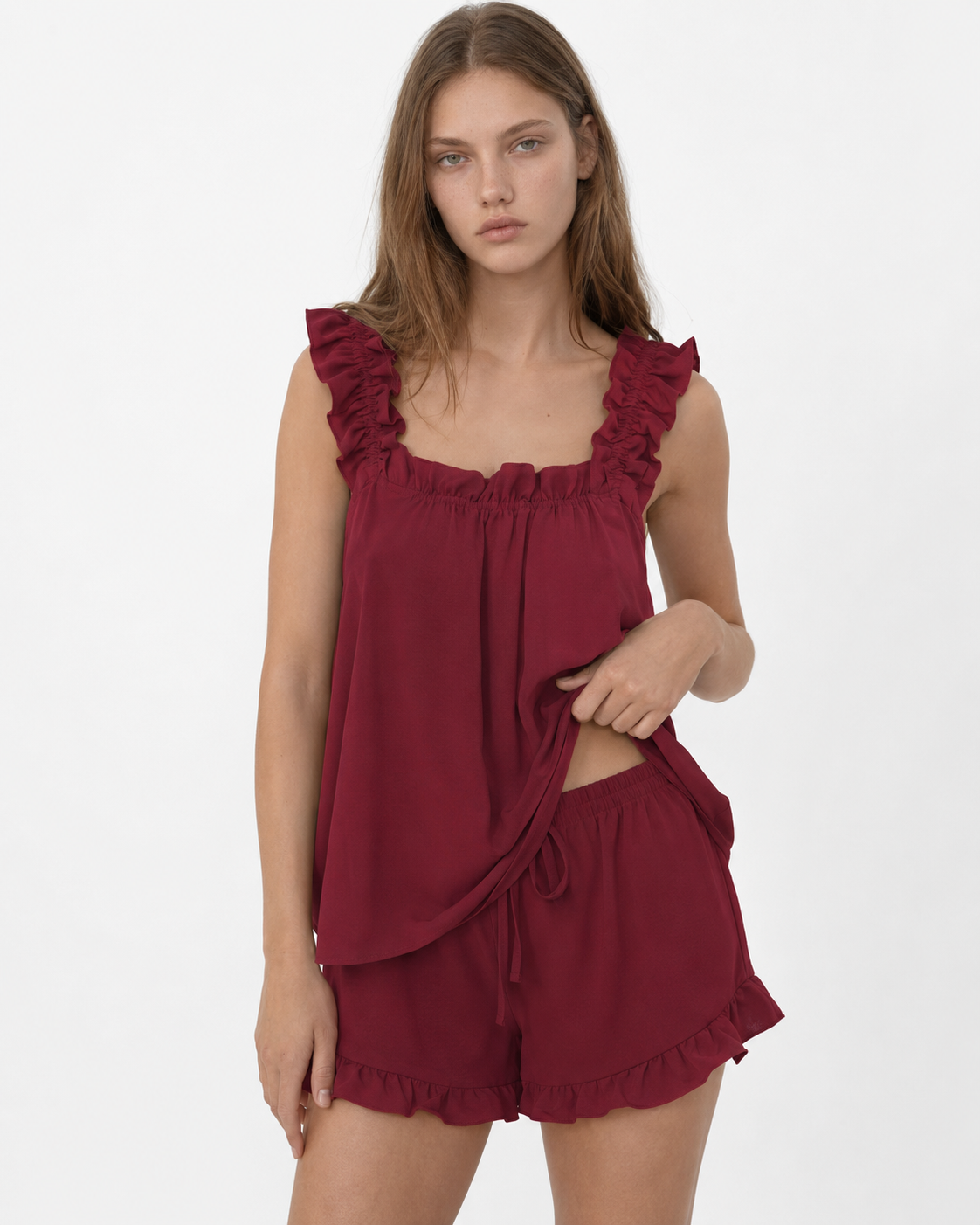 Valetti Giaro | Elara Ruffle Set