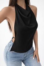 Selena Jewel Backless Top