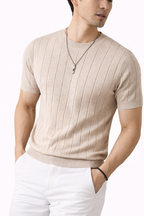 Nico Striped Knit T-Shirt