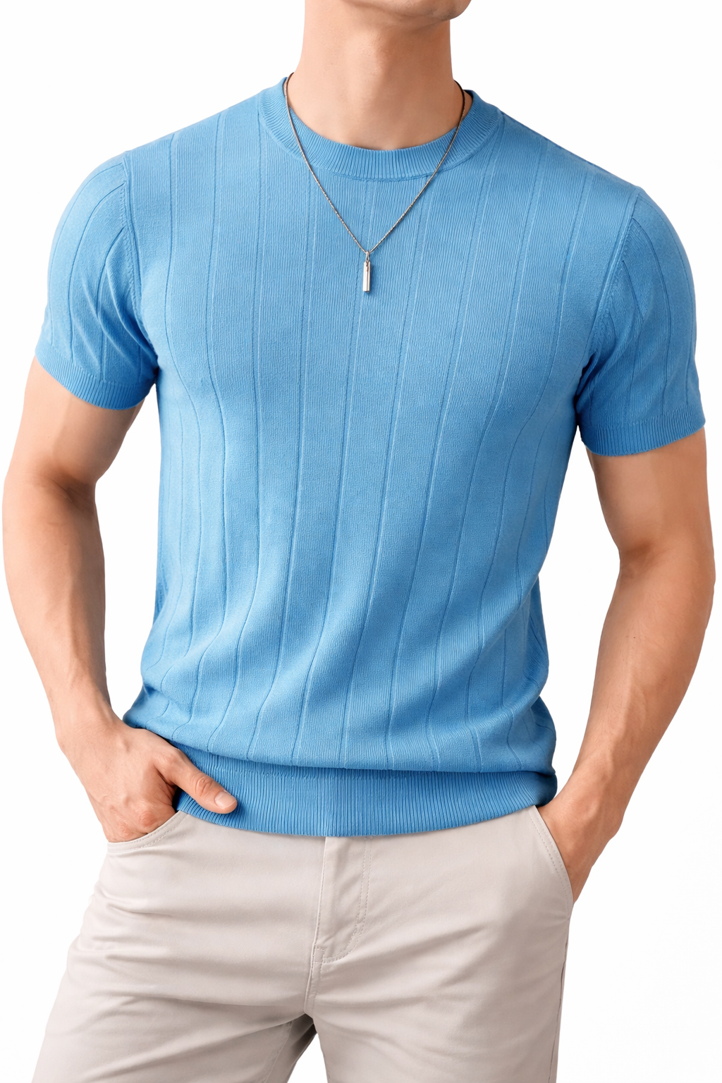 Nico Striped Knit T-Shirt