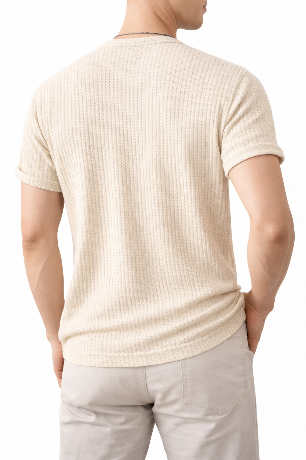 Elias Button Knit T-Shirt