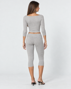 Valetti Giaro | Nori Scoop Neck Capri Set
