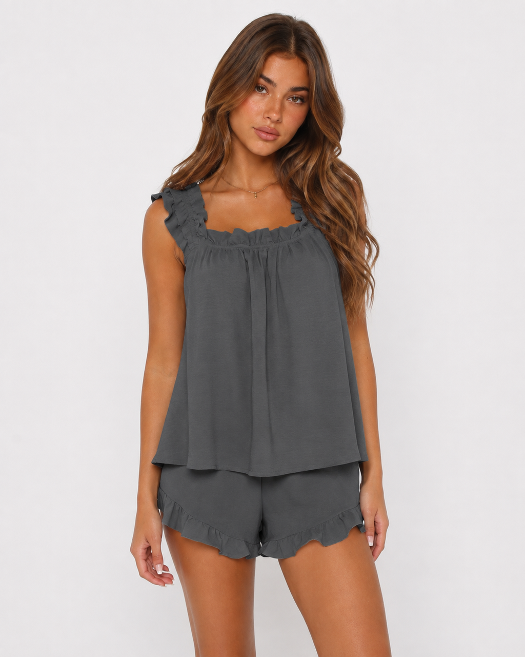 Valetti Giaro | Elara Ruffle Set