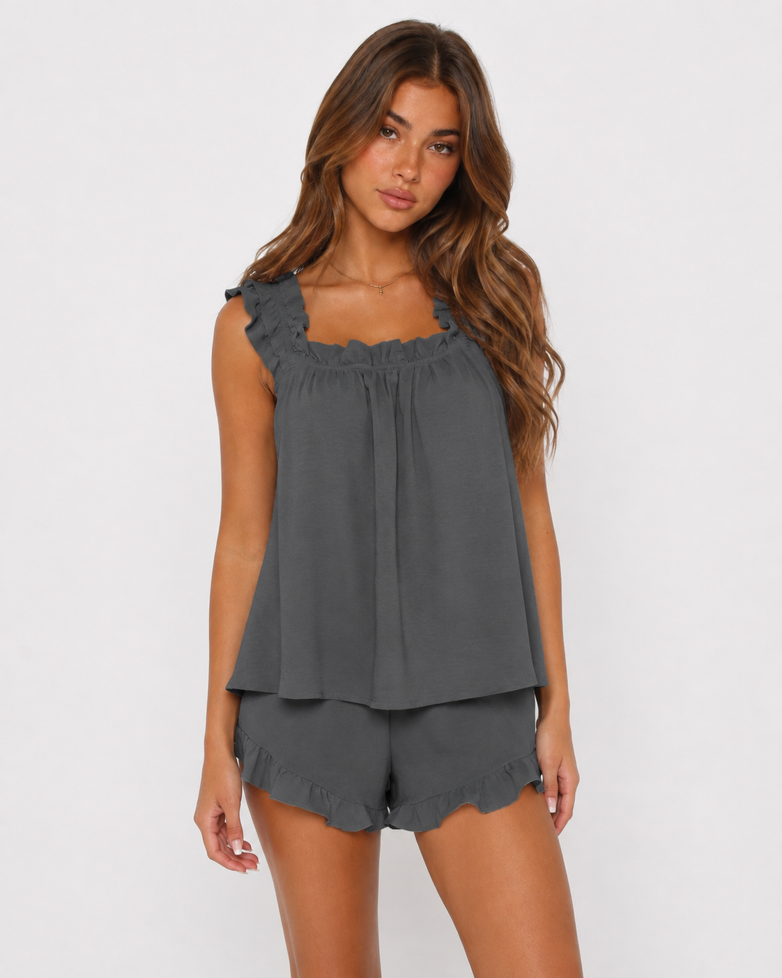 Valetti Giaro | Elara Ruffle Set