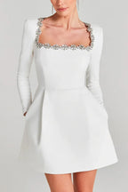 Valetti Giaro | Valentina Velvet A-Line Mini Dress