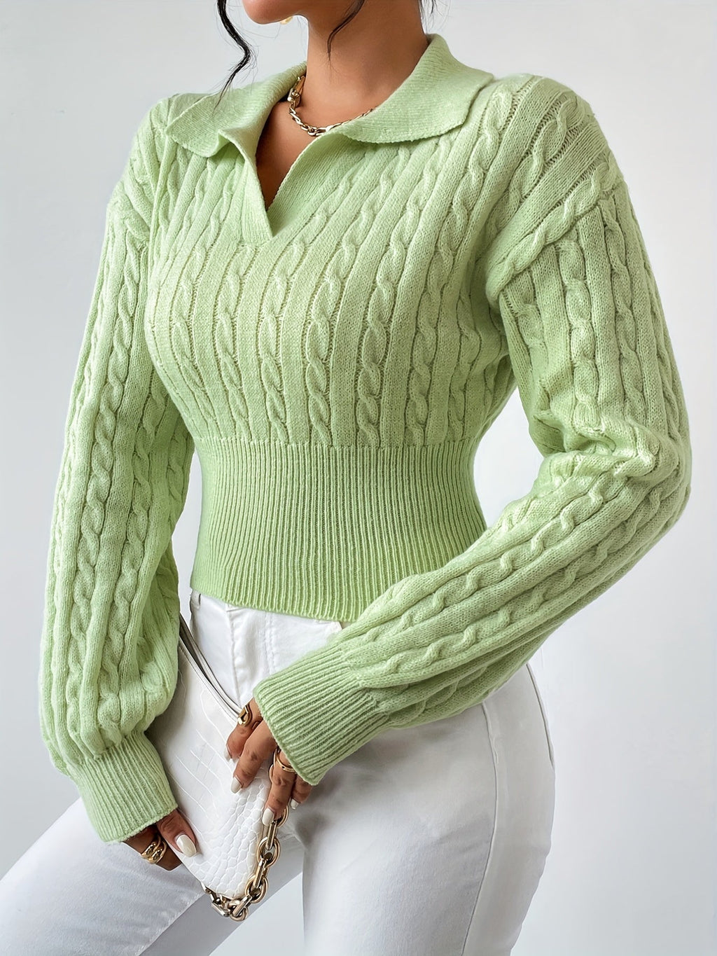 Van Laren | Elira Knit Polo Top