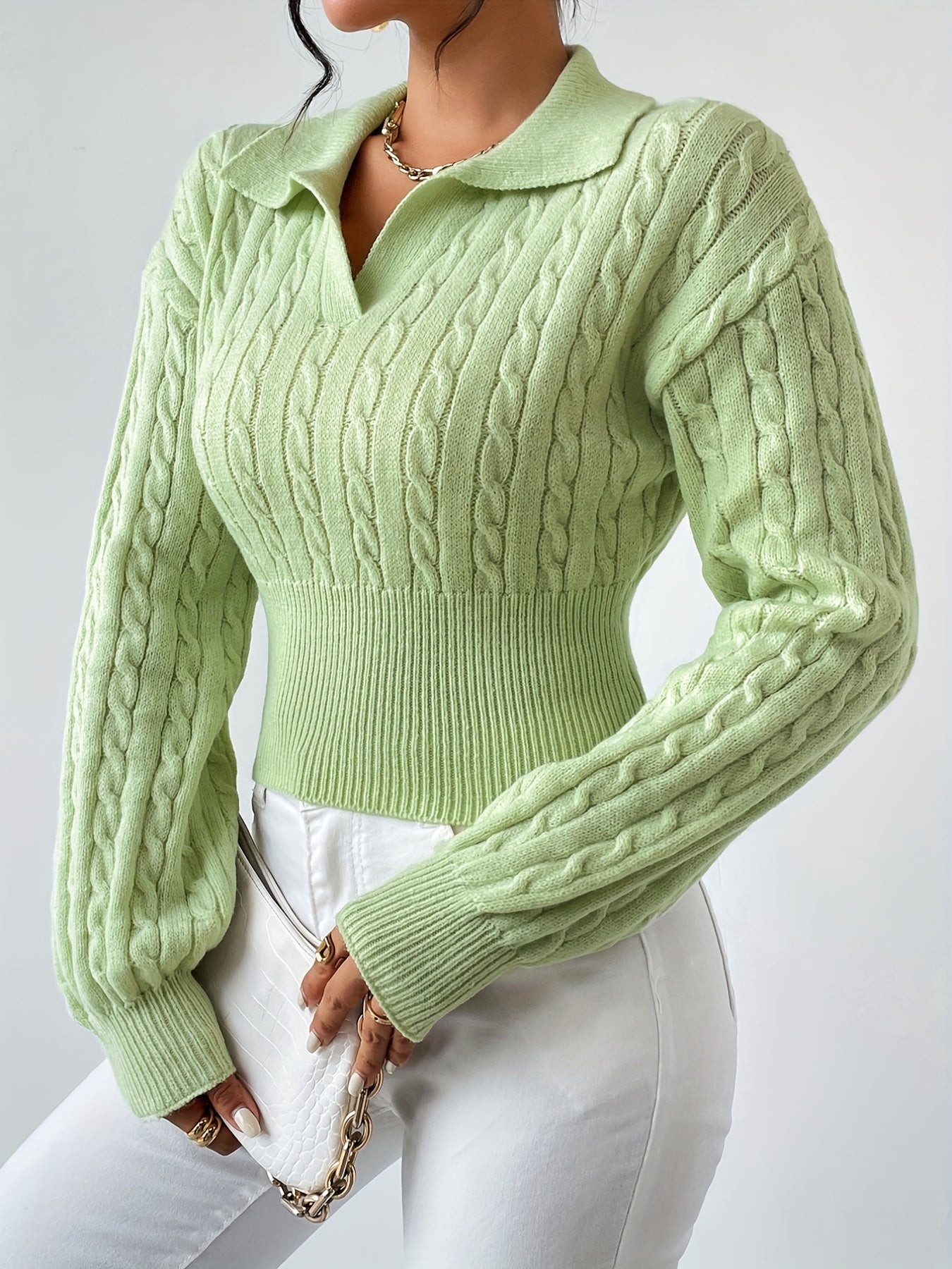 Van Laren | Elira Knit Polo Top