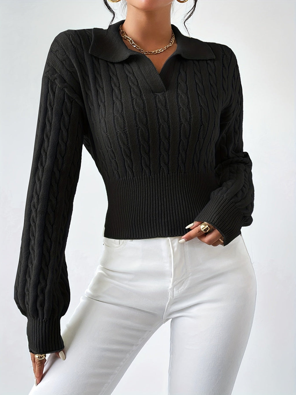 Van Laren | Elira Knit Polo Top