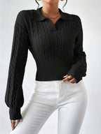 Van Laren | Elira Knit Polo Top