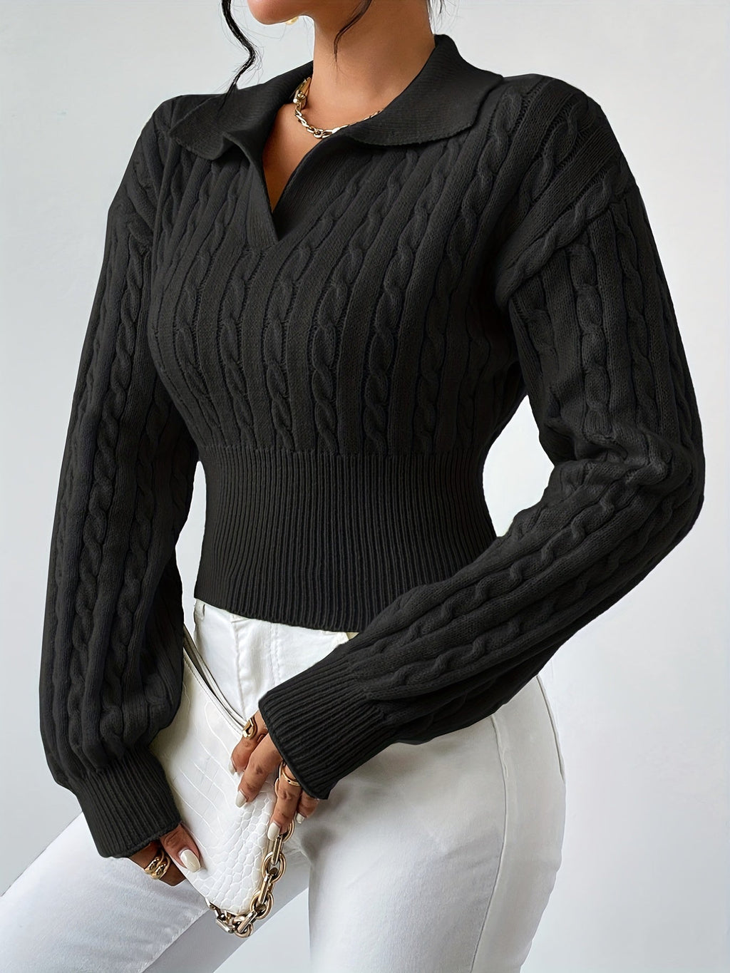 Van Laren | Elira Knit Polo Top