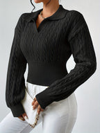 Van Laren | Elira Knit Polo Top