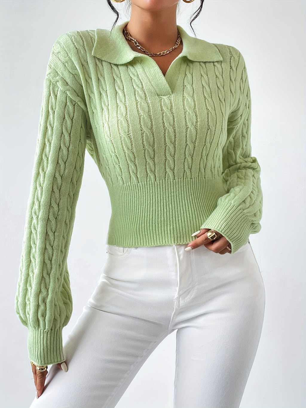 Van Laren | Elira Knit Polo Top