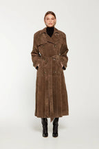 Valetti Giaro | Elena Suede Trench Coat