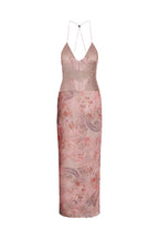 Van Laren | Fleur Maxi-Jurk met Open Rug