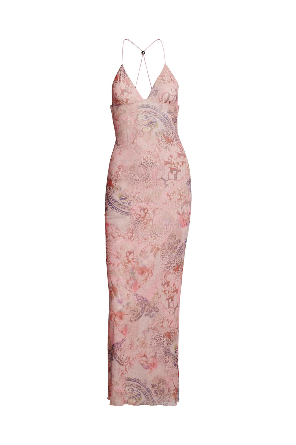 Van Laren | Fleur Maxi-Jurk met Open Rug