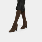 Elara Knee-High Sock Boots