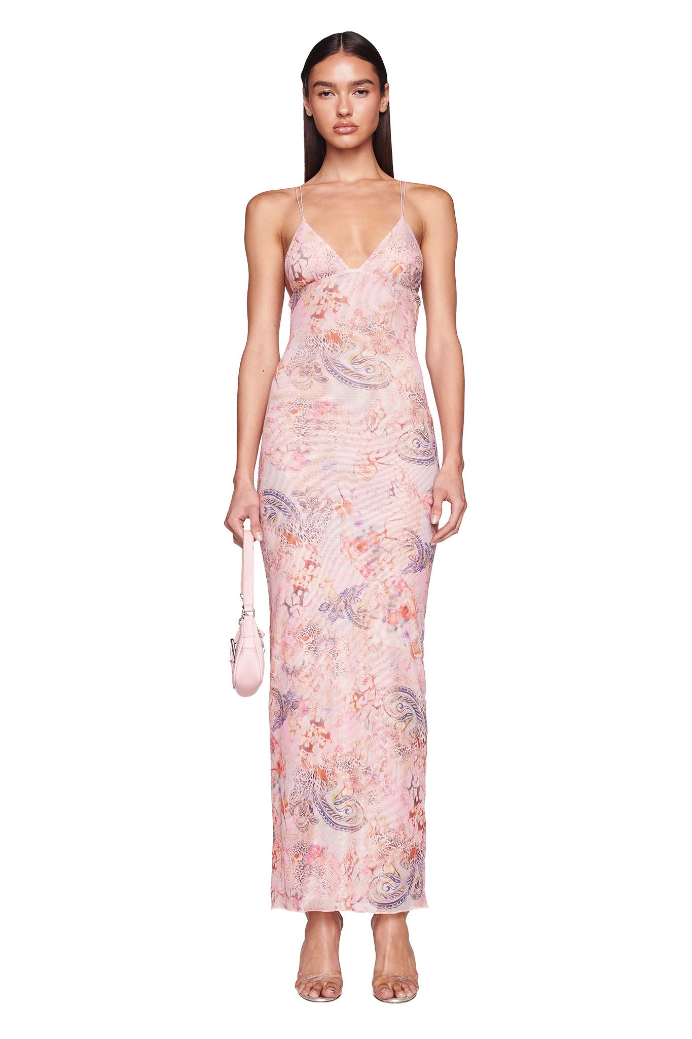 Van Laren | Fleur Maxi-Jurk met Open Rug