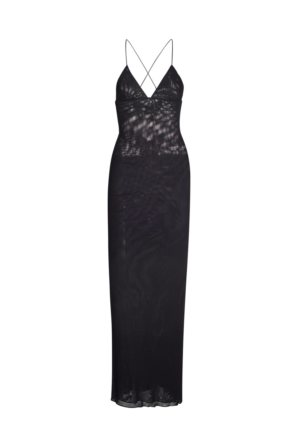 Van Laren | Fleur Maxi-Jurk met Open Rug