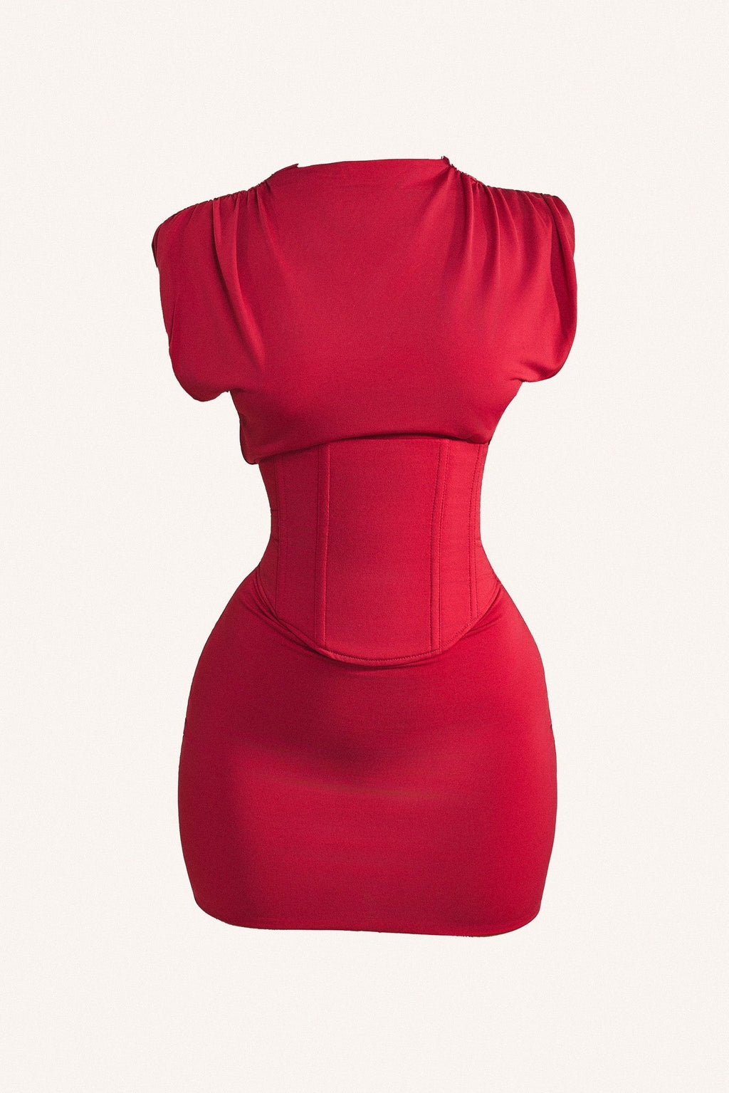 Valetti Giaro | Anna Corset Lace-Up Mini Dress