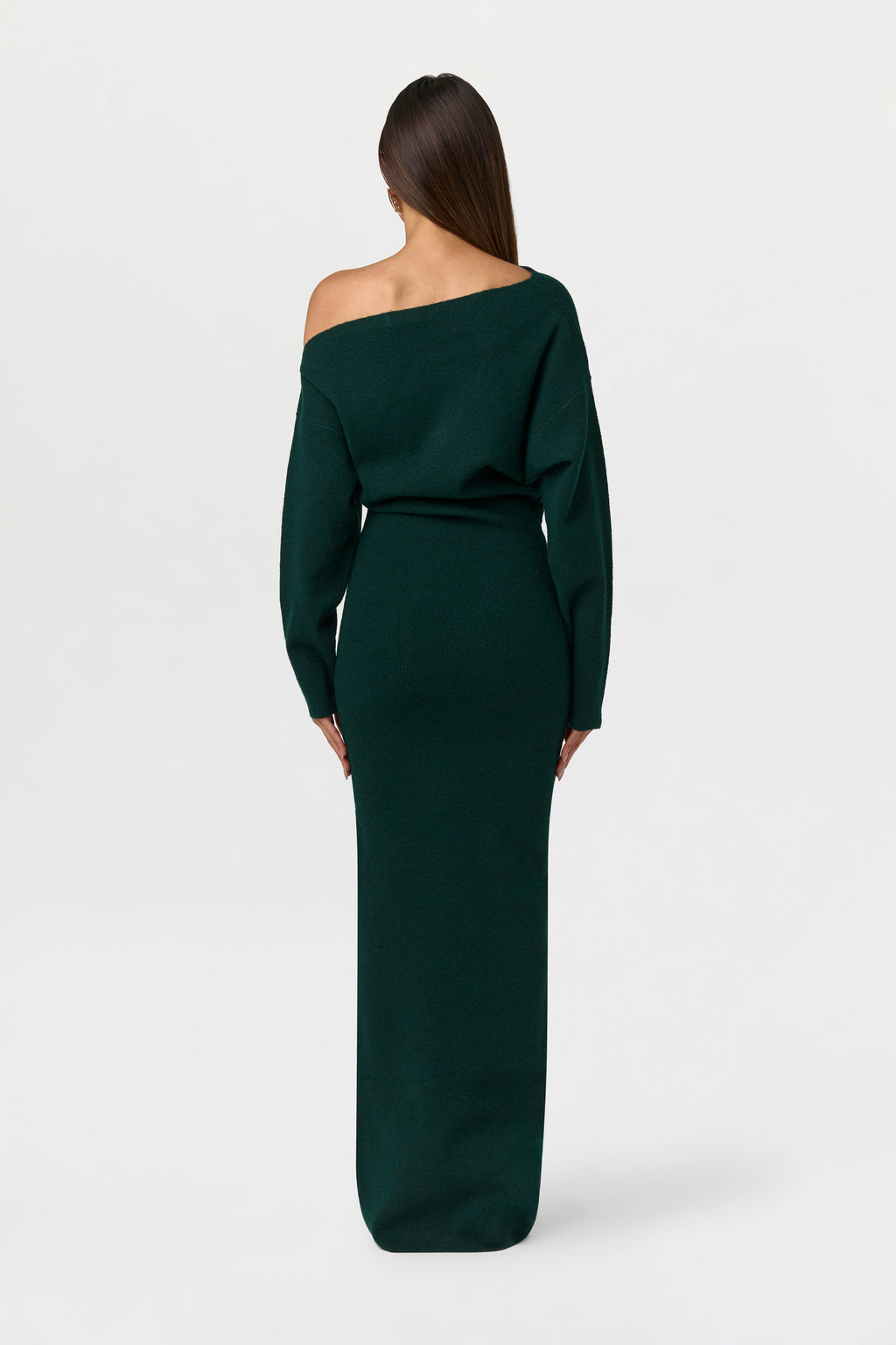 Valetti Giaro | Isolde Off-Shoulder Knit Maxi Dress