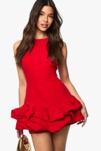Valetti Giaro | Nira Ruffle Mini Dress