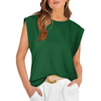 Lunara Relaxed Crewneck Summer Top