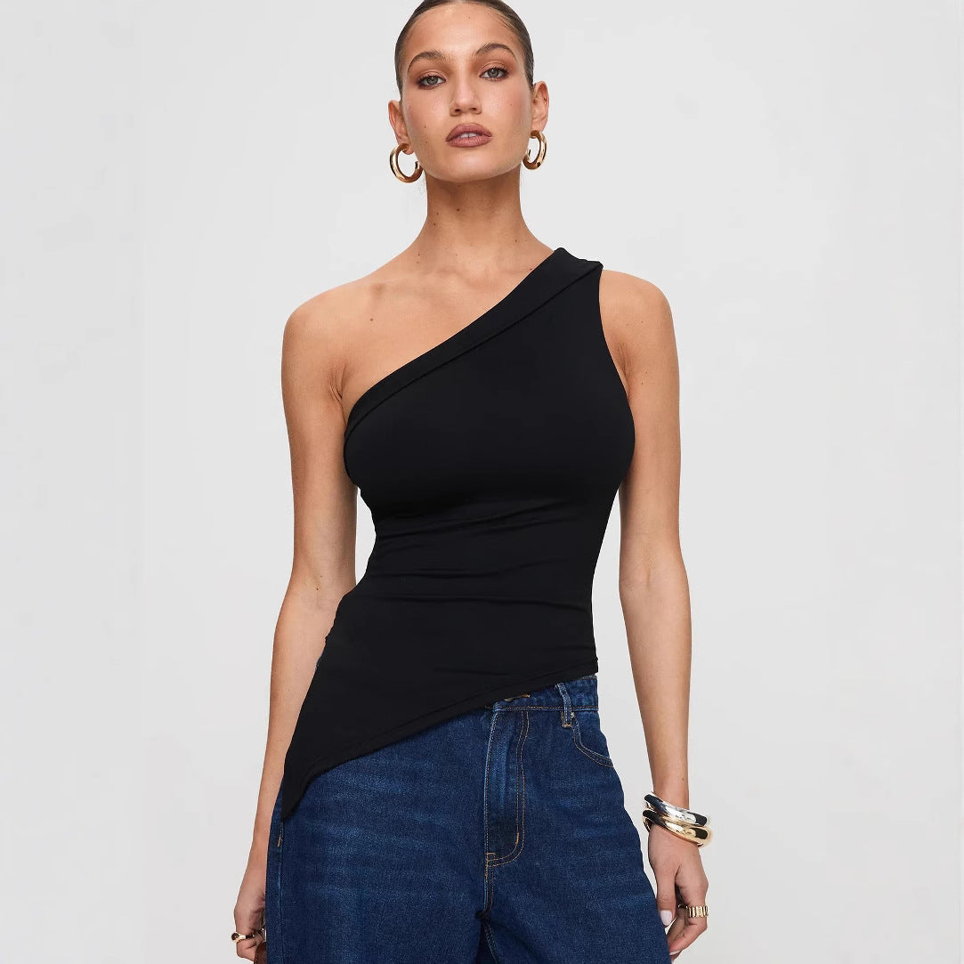 Van Laren | Lina One-shoulder Top