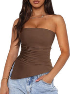 Sofia Bandeau Backless Top