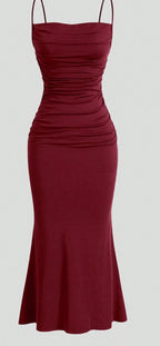 Olivia Bandeau Ruffle Dress