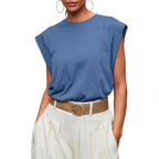 Lunara Relaxed Crewneck Summer Top