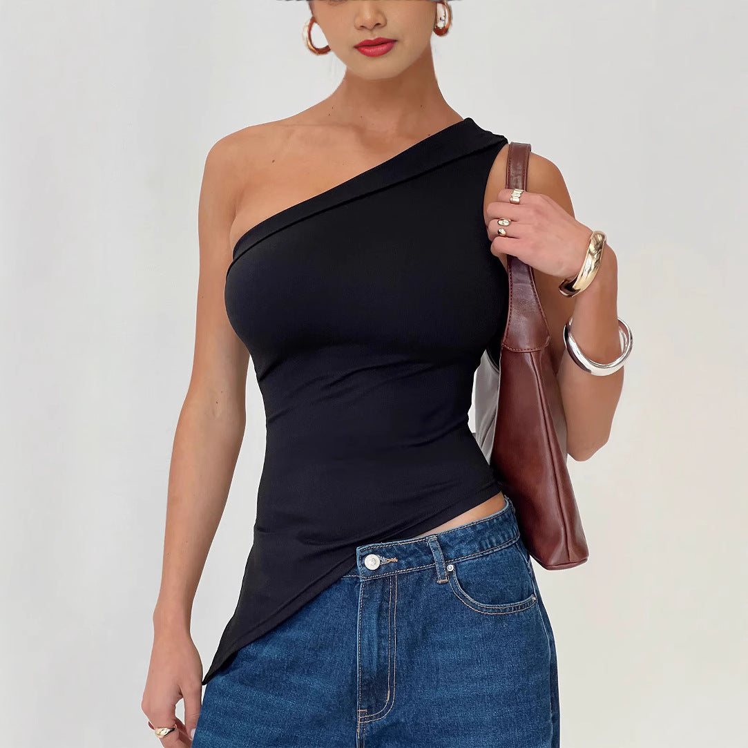 Van Laren | Lina One-shoulder Top