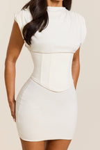 Valetti Giaro | Anna Corset Lace-Up Mini Dress
