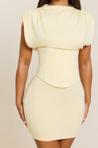 Valetti Giaro | Anna Corset Lace-Up Mini Dress