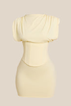 Valetti Giaro | Anna Corset Lace-Up Mini Dress