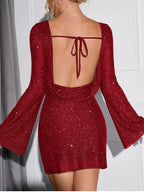 Valetti Giaro | Victoria™ Glitter Mini Dress