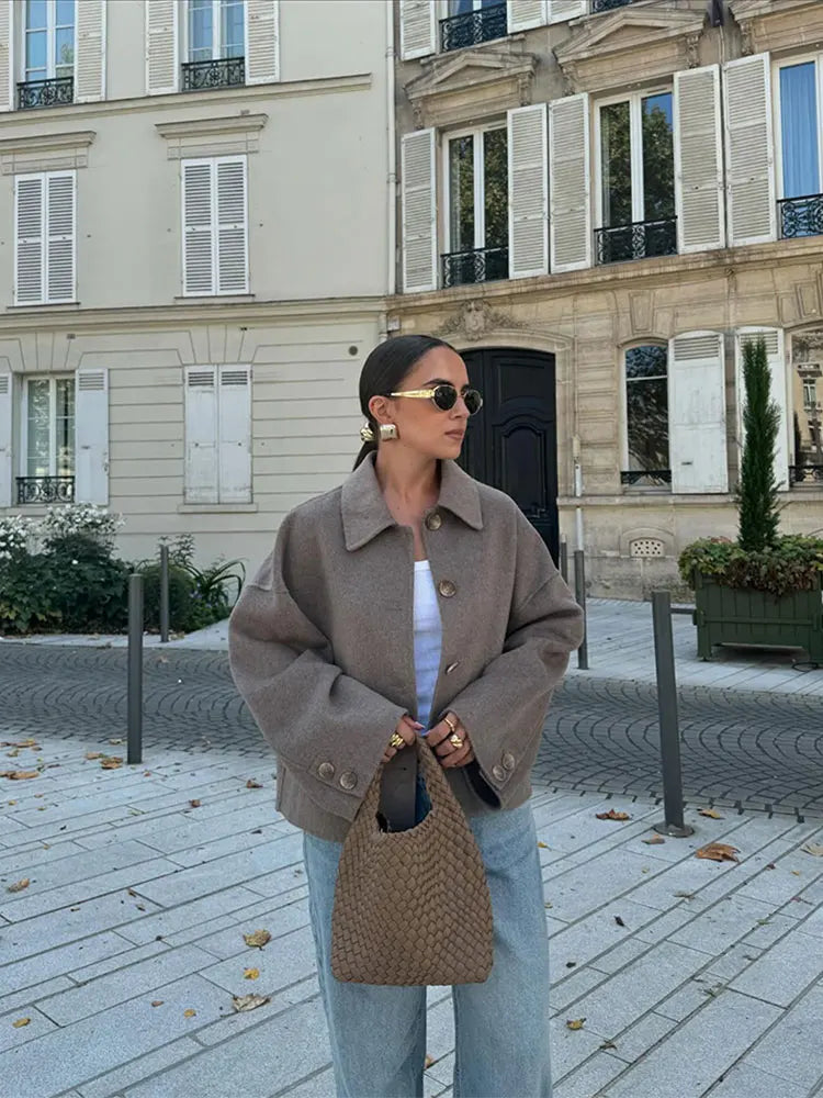 Valetti Giaro | Elara Wool Blend Coat