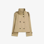Valetti Giaro | Amara Belted Cape Coat