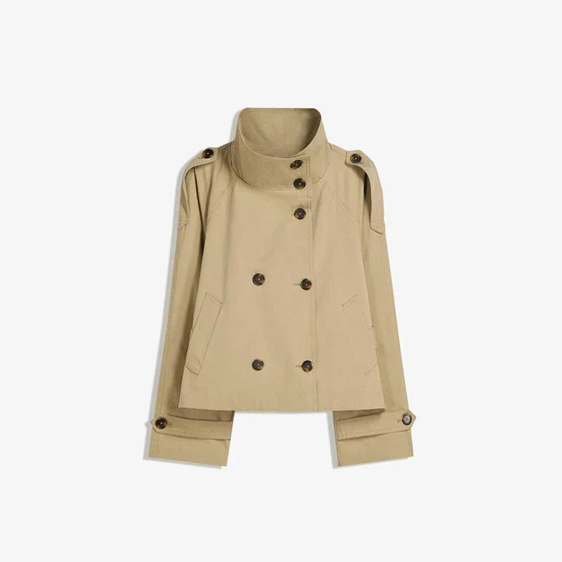 Valetti Giaro | Amara Belted Cape Coat