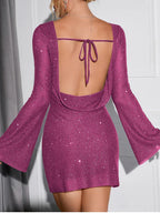 Valetti Giaro | Victoria™ Glitter Mini Dress