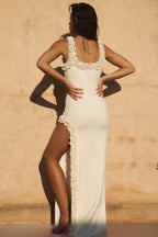 Van Laren | Adriana schelpen Maxi Jurk