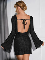 Valetti Giaro | Victoria™ Glitter Mini Dress