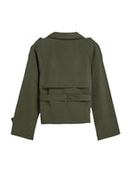 Valetti Giaro | Amara Belted Cape Coat