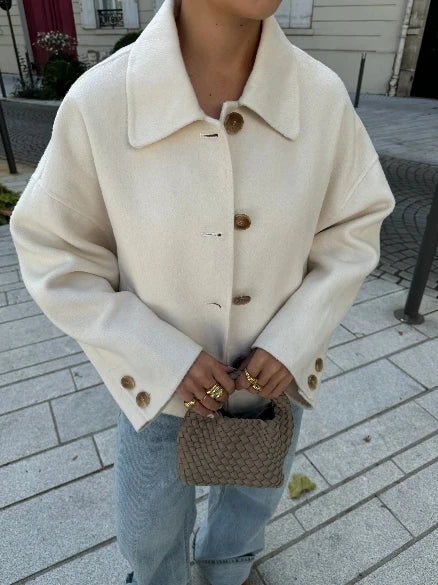 Valetti Giaro | Elara Wool Blend Coat