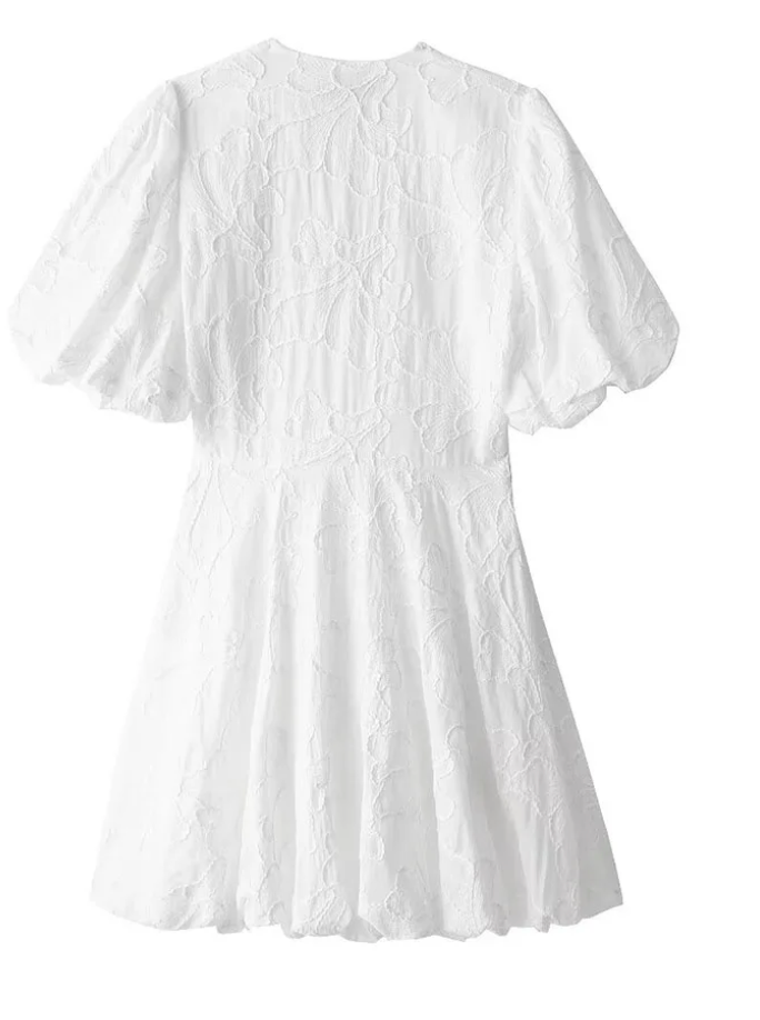 Valetti Giaro | Nola Embroidered Floral Dress