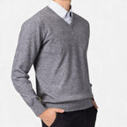 Raffaele Cashmere V-Neck Sweater