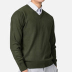 Raffaele Cashmere V-Neck Sweater