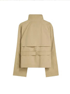 Valetti Giaro | Amara Belted Cape Coat